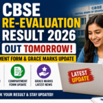 CBSE Re-evaluation Result 2026 Out Tomorrow