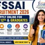 FSSAI Recruitment 2026: Apply Online for 10th, 12th & Graduates