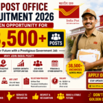 India Post Office Recruitment 2026 with over 38,500 vacancies